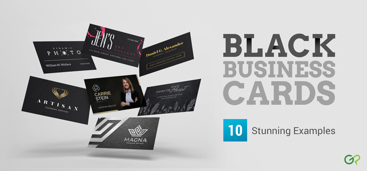 10 Stunning Examples Of Black Business Cards Gotprint Blog