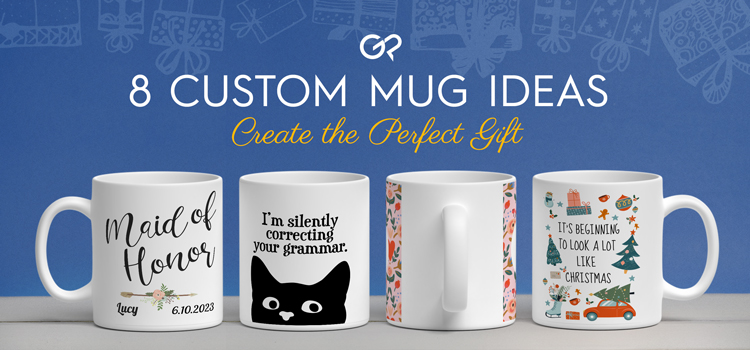 Custom Magic Coffee mug personalize Photo your name and LOGO Christmas Gift